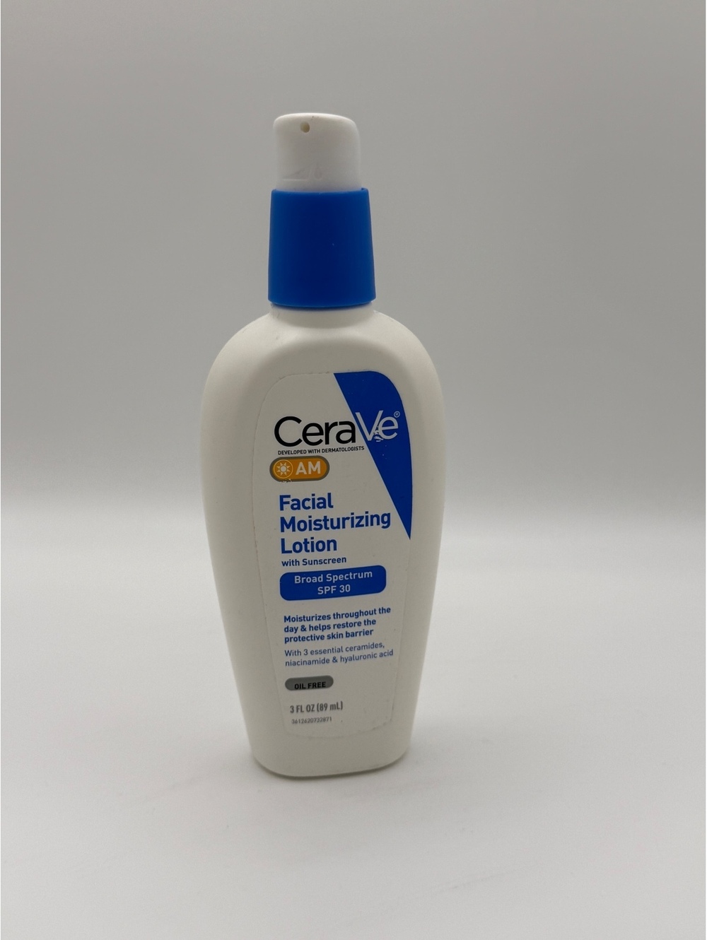 CeraVe AM Facial Moisturizing Lotion SPF 30 3 fl oz NEW